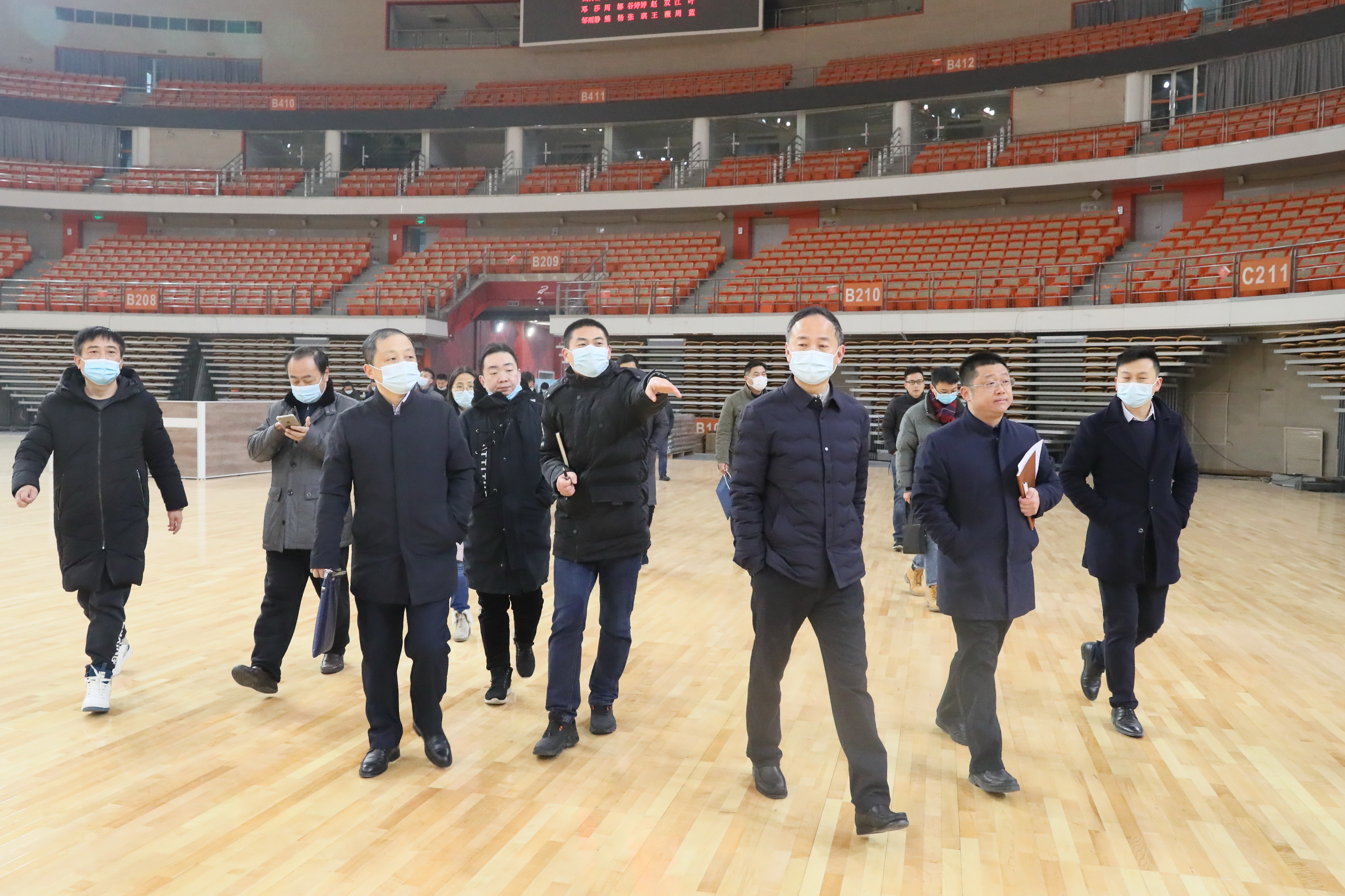 市纪委监委派驻市城建局纪检监察组调研熊猫体育中心平战结合改造项目(图4) 市纪委监委派驻市城建局纪检监察组调研熊猫体育中心平战结合改造项目(图4)