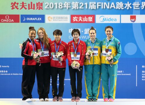 跳水世界杯圆满落幕 中国队包揽全部11金(图2) 跳水世界杯圆满落幕 中国队包揽全部11金(图2)