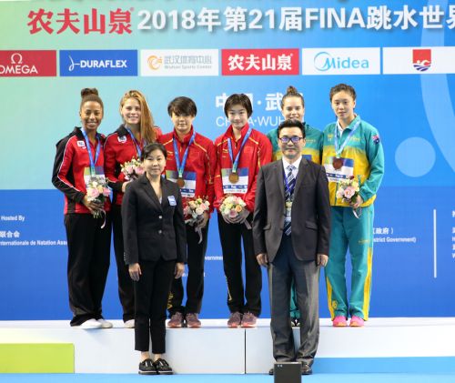 跳水世界杯圆满落幕 中国队包揽全部11金(图9) 跳水世界杯圆满落幕 中国队包揽全部11金(图9)