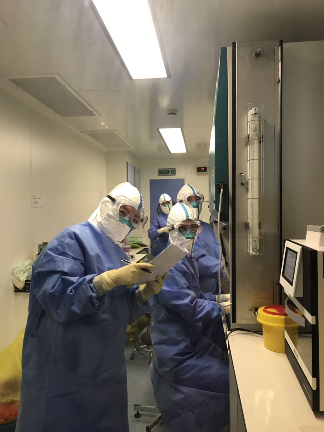 体育中心方舱医院管理小组慰问国家疾控中心援鄂团队(图5) 体育中心方舱医院管理小组慰问国家疾控中心援鄂团队(图5)